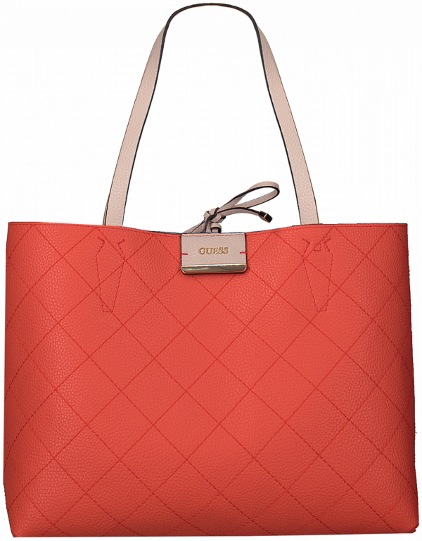 GUESS kabelka oranžovo-růžová BOBBI VQ642215 č.2