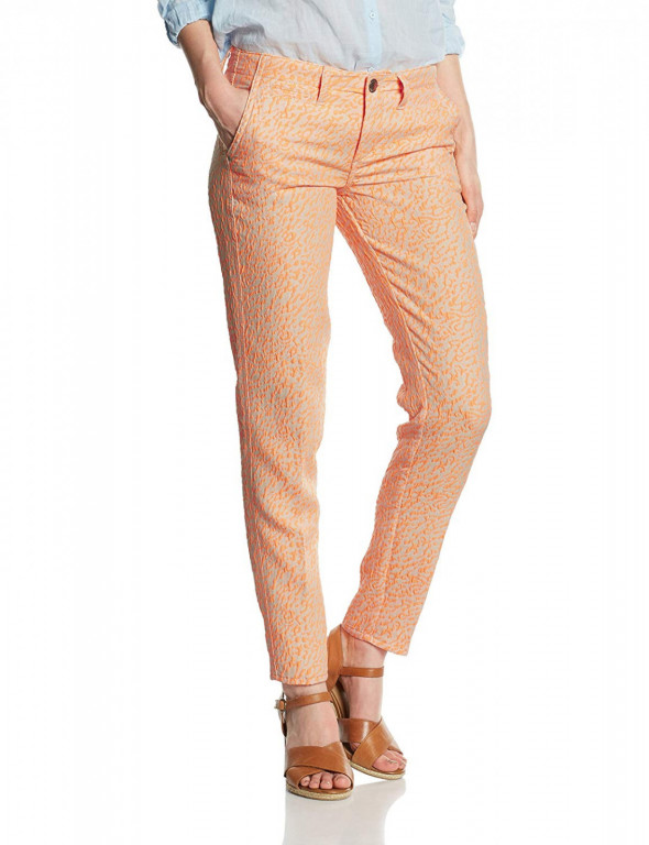 GUESS dámské kalhoty s oranžovým motivem W61B41W77N0 č.1
