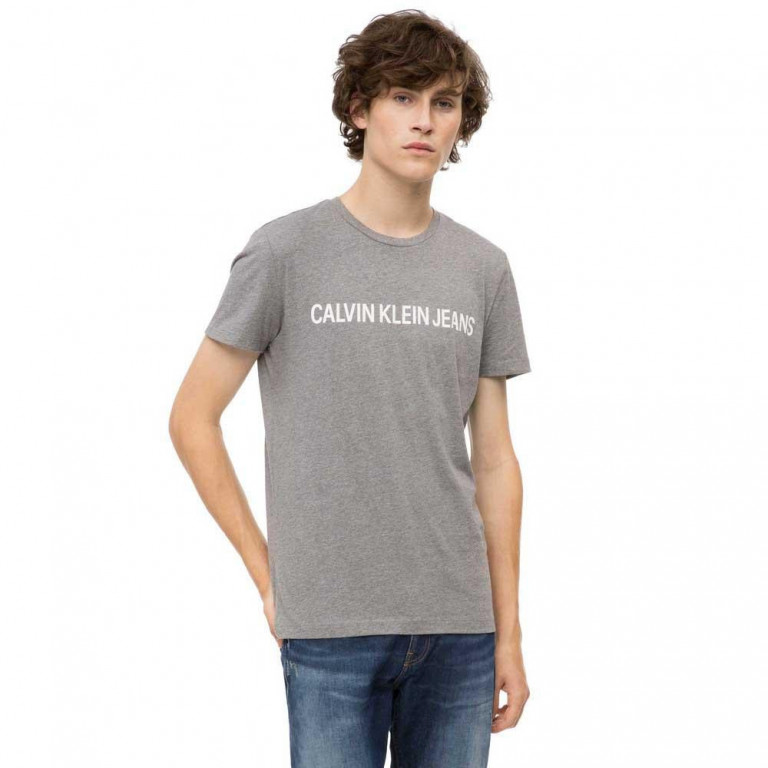 Calvin Klein pánské tričko šedé J30J307855 č.1
