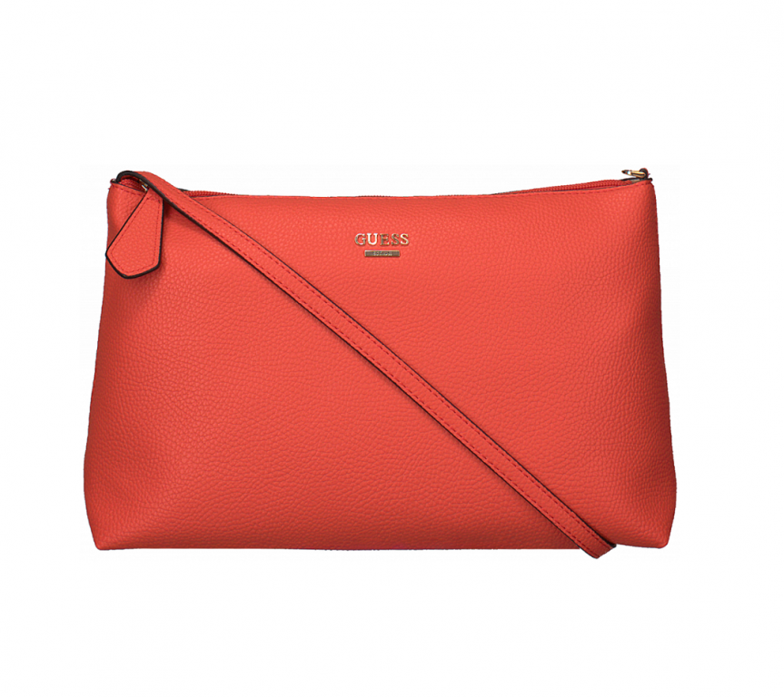 GUESS kabelka oranžovo-růžová BOBBI VQ642215 č.6