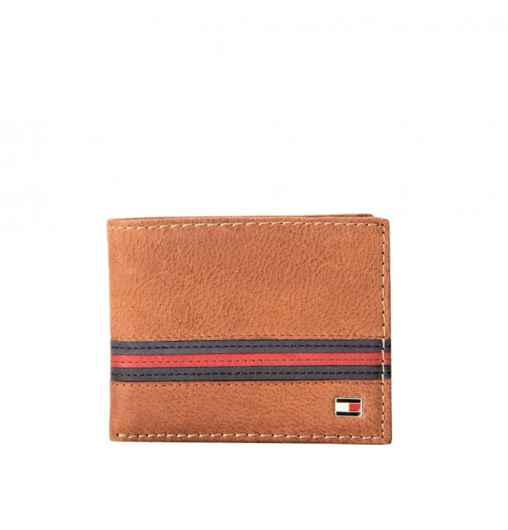 TOMMY HILFIGER pánská peněženka světle hnědá s proužkem 31TL22X054 276 č.1