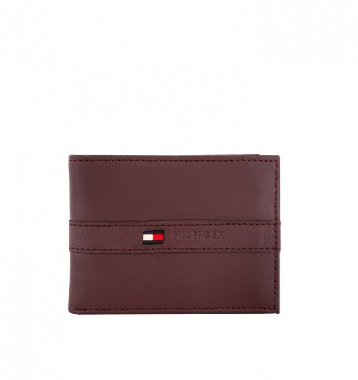 TOMMY HILFIGER pánská peněženka vínová 31TL22X062 602 č.1