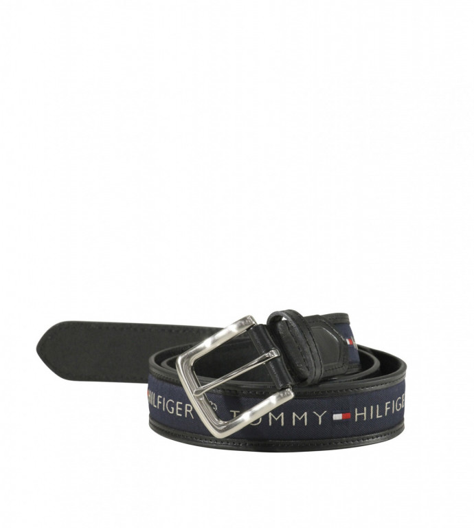 TOMMY HILFIGER pánský opasek tmavě modrý 11TL02X032 001 č.2