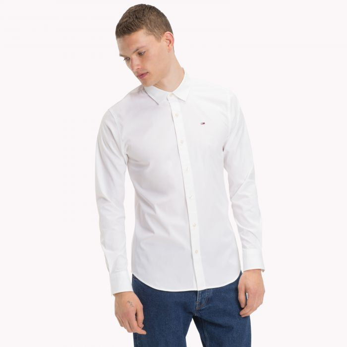 TOMMY HILFIGER pánská košile bílá DM0DM04405100 č.1