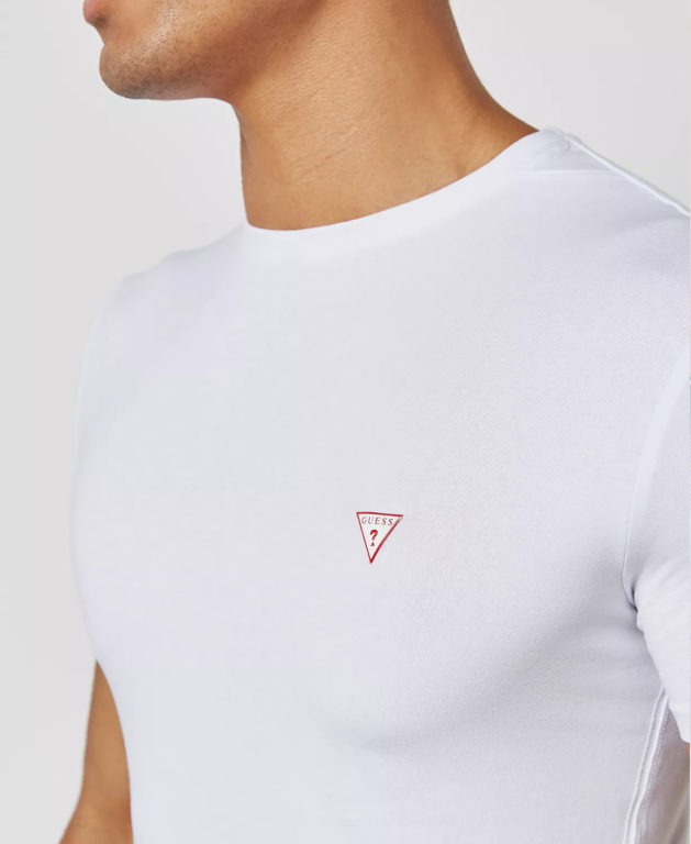 GUESS pánské tričko bílé č.3