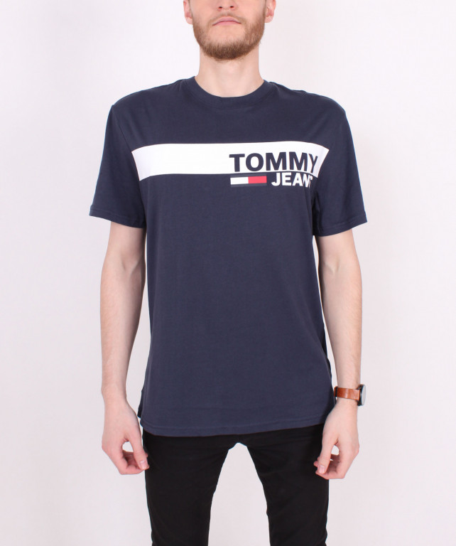 TOMMY HILFIGER pánské tmavě modré tričko č.2
