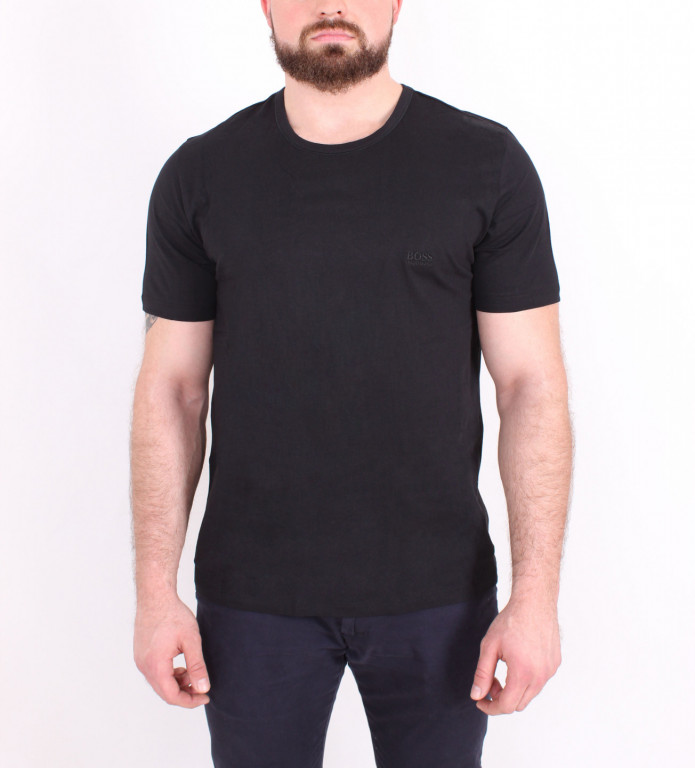 Hugo Boss pánské černé tričko č.1