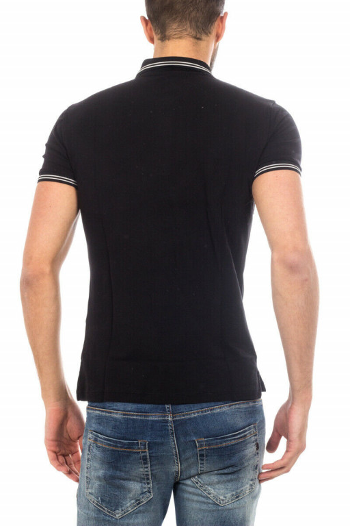 Armani Jeans pánské černé polo tričko č.2