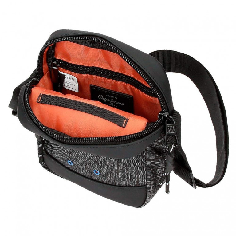 Pepe Jeans pánská šedá taška přes rameno Raw shoulder bag č.4