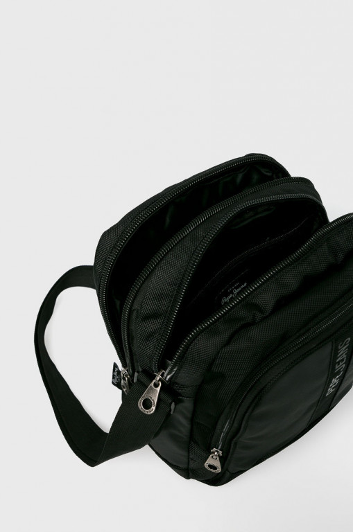 Pepe Jeans pánská černá taška přes rameno Bromley shoulder bag č.5
