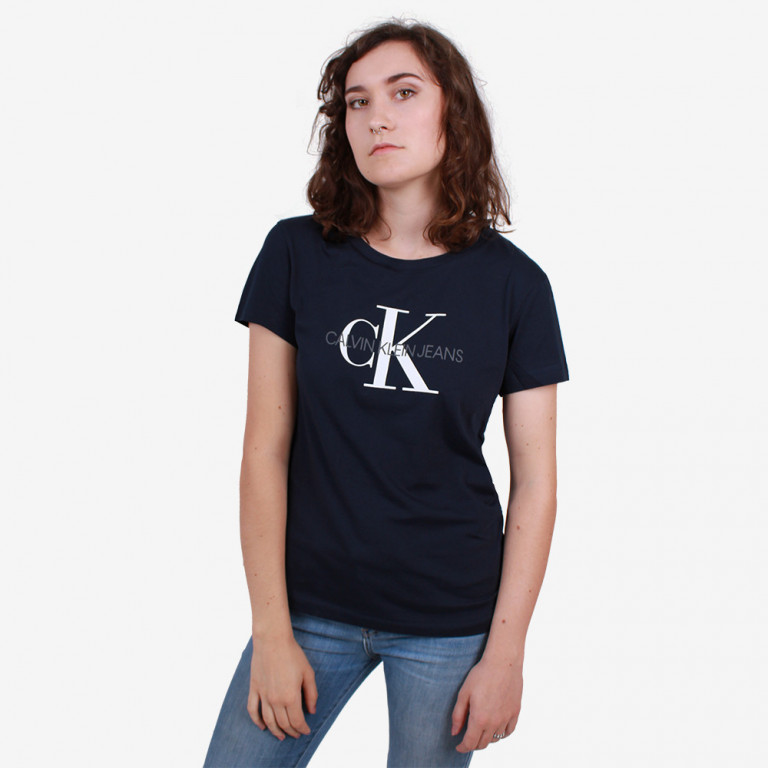 Calvin Klein dámské tričko tmavě modré č.1
