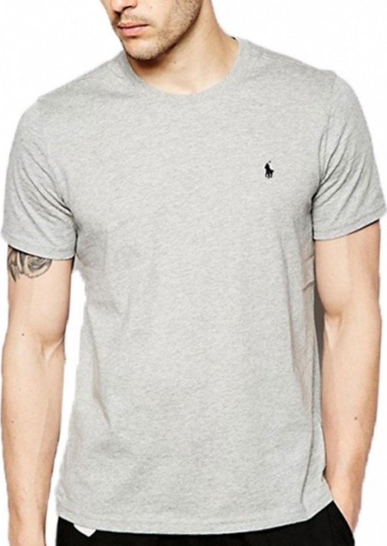 Polo Ralph Lauren pánské šedé tričko č.1