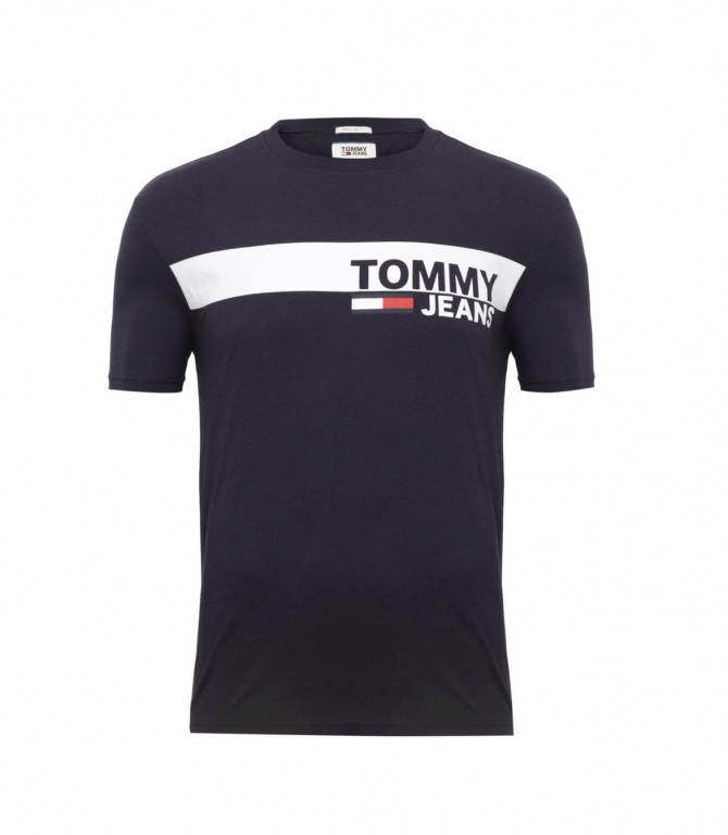TOMMY HILFIGER pánské tmavě modré tričko č.1
