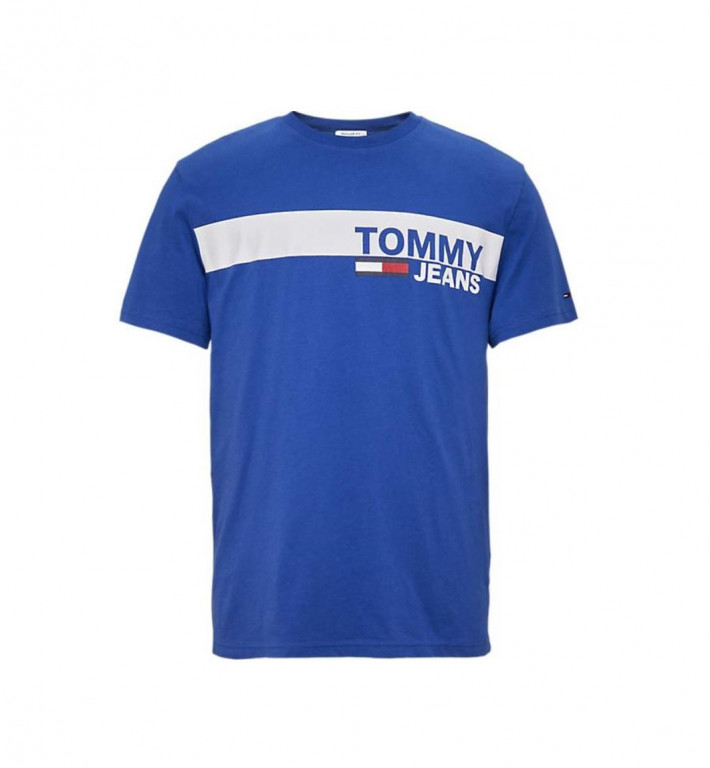TOMMY HILFIGER pánské modré tričko č.1