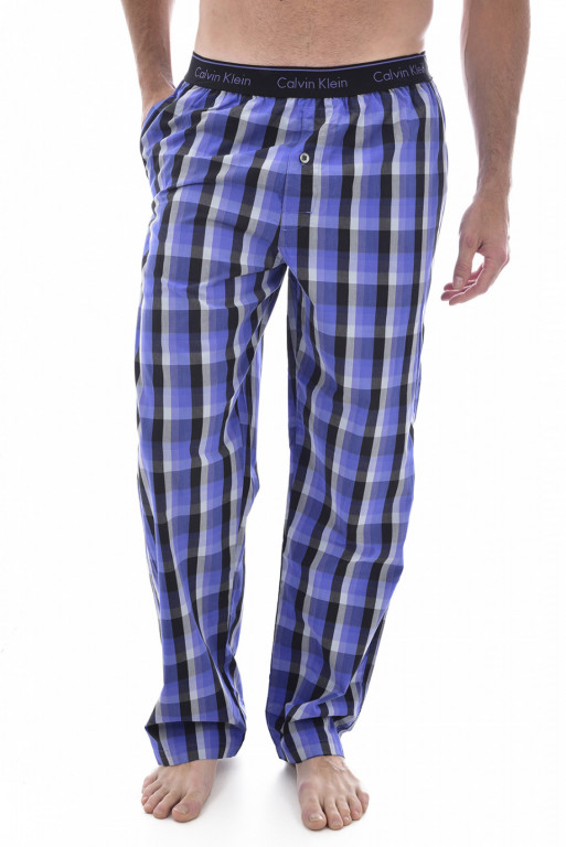 Calvin Klein pánské modré pyžamové kalhoty č.1