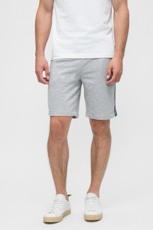 TOMMY HILFIGER pánské teplákové kraťasy šedé č.1