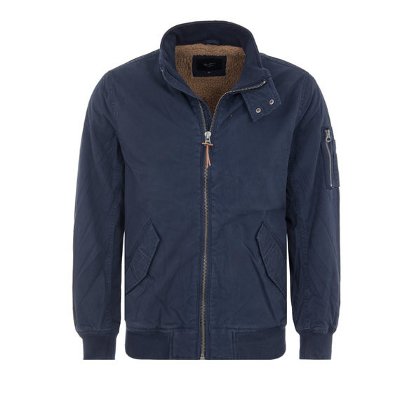Pepe Jeans pánská tmavě modrá zimní bunda KNIGHTSBRIDGE č.1