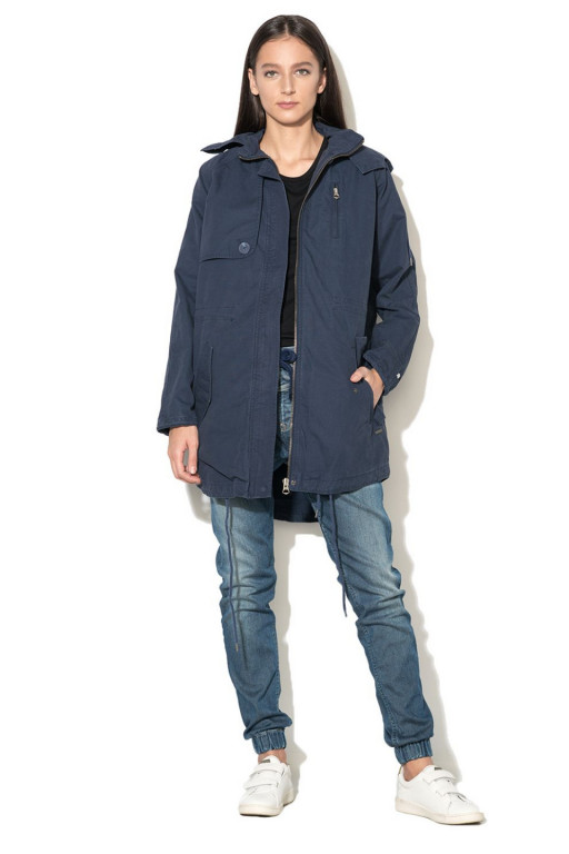 Pepe Jeans dámská tmavě modrá parka KHELINA č.1