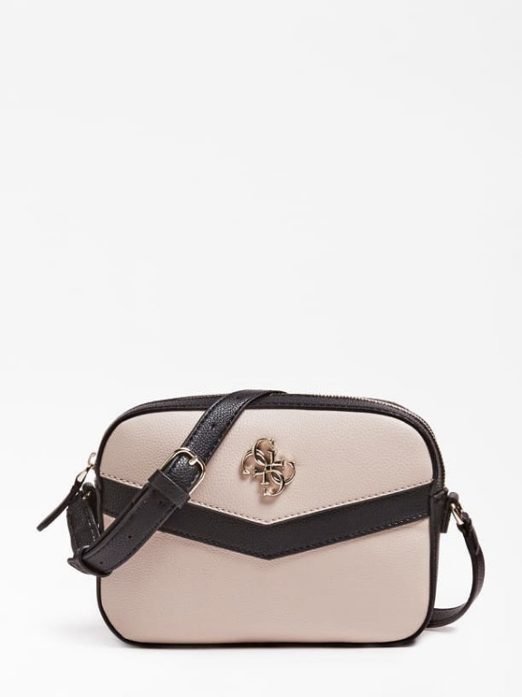 GUESS dámská béžovo černá crossbody kabelka č.1