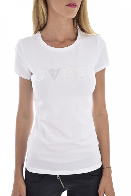 GUESS dámské bílé tričko č.1