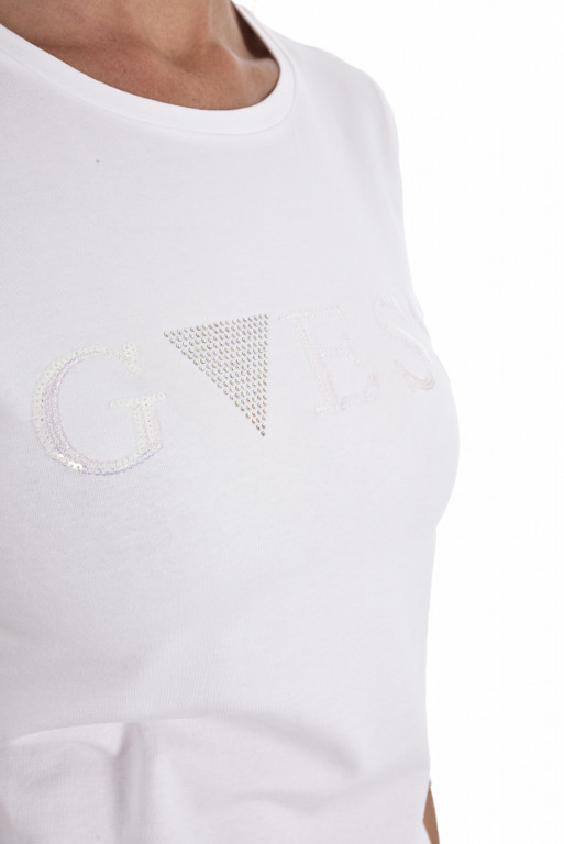 GUESS dámské bílé tričko č.3