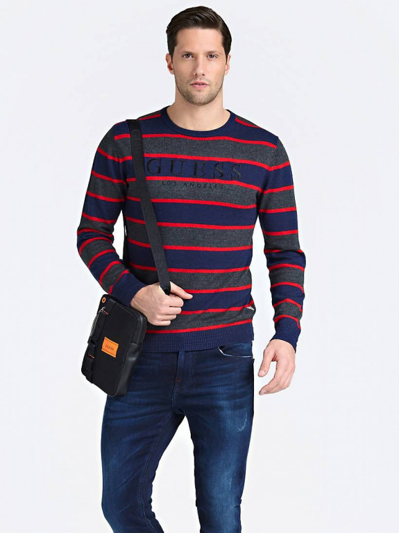 GUESS pánská černá sportovní crossbody č.4