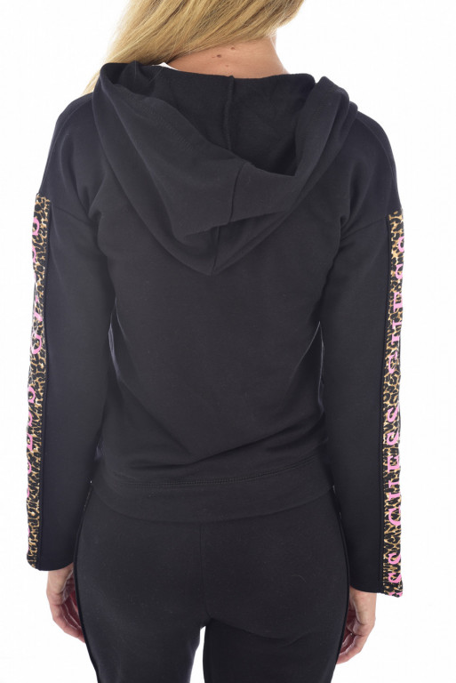 GUESS dámská černá mikina s kapucí č.5