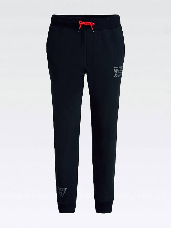 GUESS pánské černé tepláky č.3