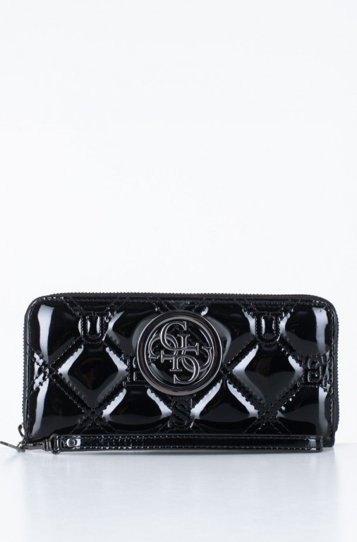 GUESS dámská lesklá černá peněženka č.3