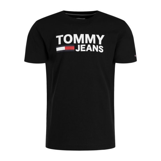TOMMY JEANS pánské černé tričko č.2