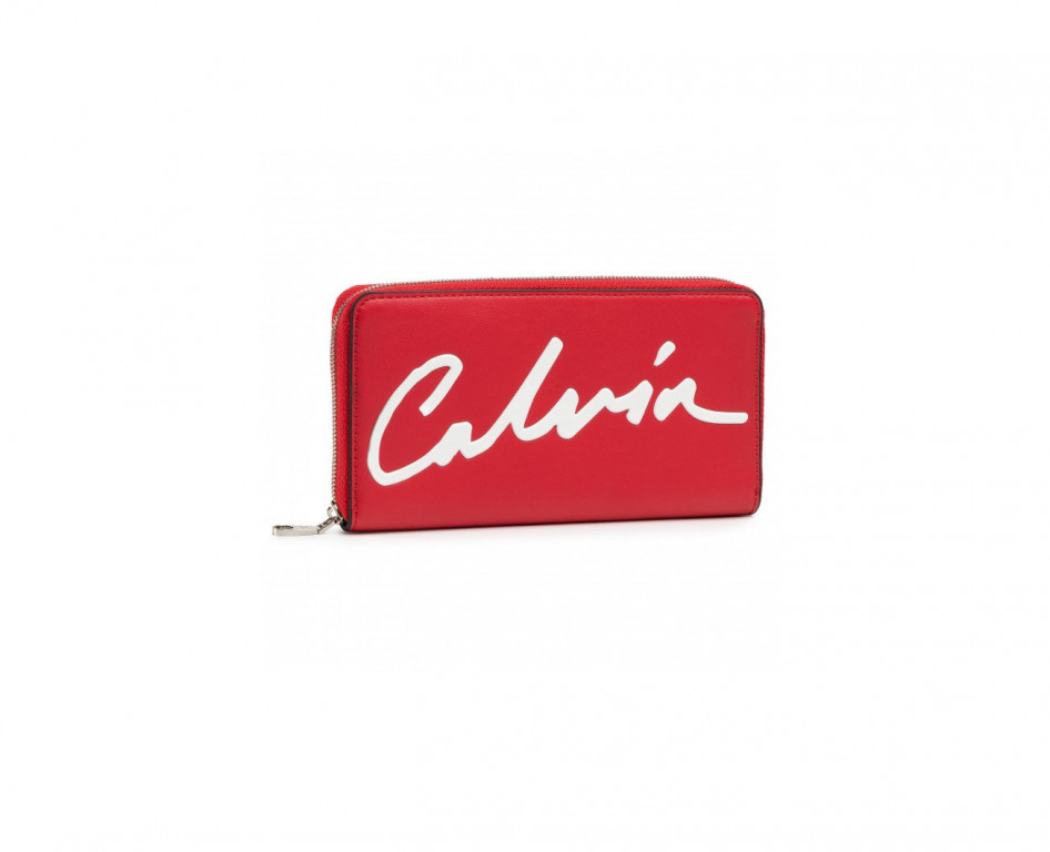 Calvin Klein dámská červená peněženka č.1