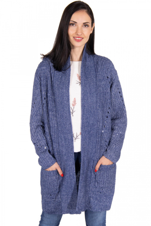 Pepe Jeans dámský modrý cardigan CRISTI č.1