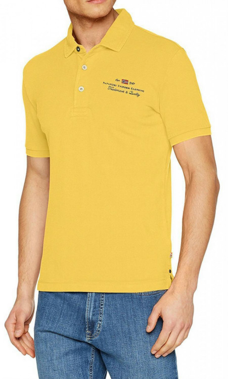 NAPAPIJRI pánské žluté polo tričko Elli č.1