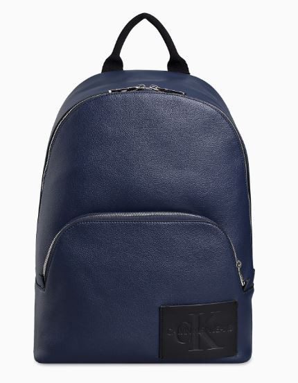 Calvin Klein velký tmavě modrý batoh MICRO PEBBLE CAMPUS č.1