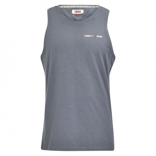 TOMMY HILFIGER pánské modré tílko TJM TANK TOP č.1