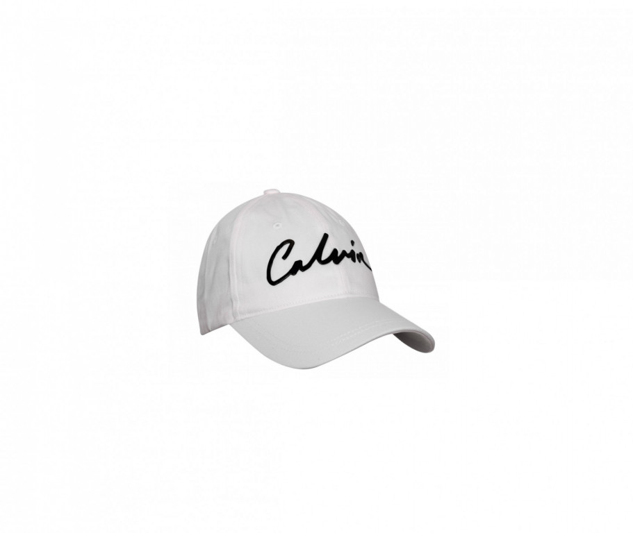 Calvin Klein dámská bílá kšiltovka SIGNATURE CAP č.1