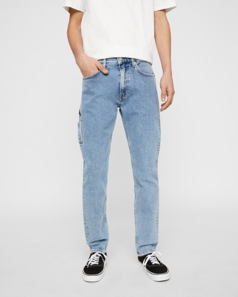 Calvin Klein pánské denim džíny s kapsami UTILITY SLIM č.1