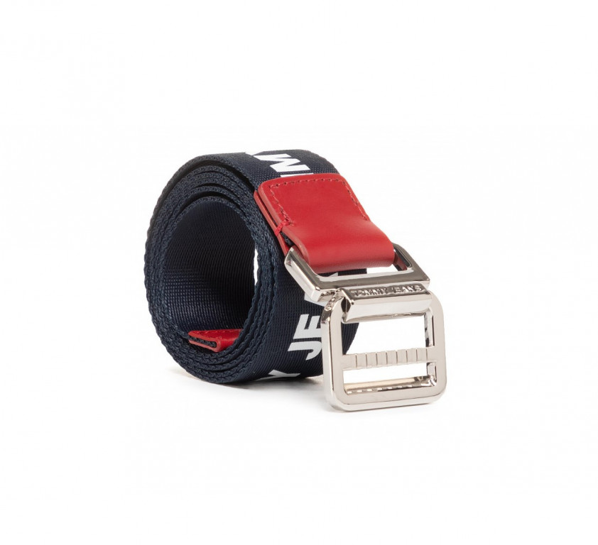 Tommy Jeans dámský tmavě modrý opasek Tjw Webbing Belt č.1