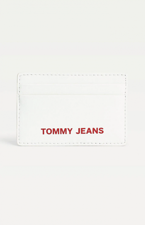 Tommy Jeans dámský bílo-modrý cardholder FEMME CARD HOLDER č.1