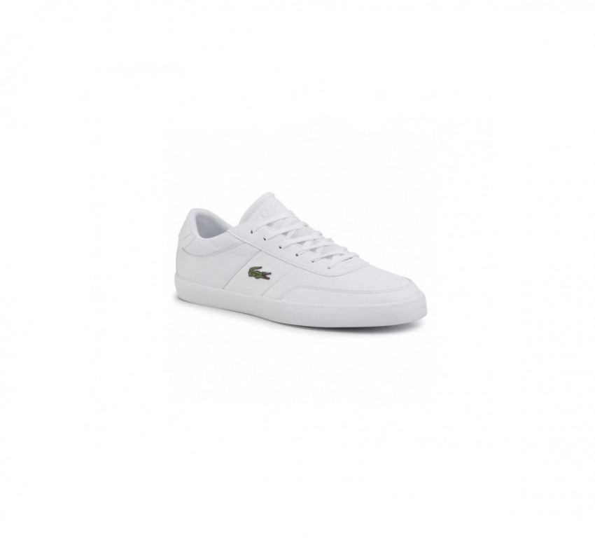 LACOSTE COURT-MASTER pánské bílé kožené tenisky č.1