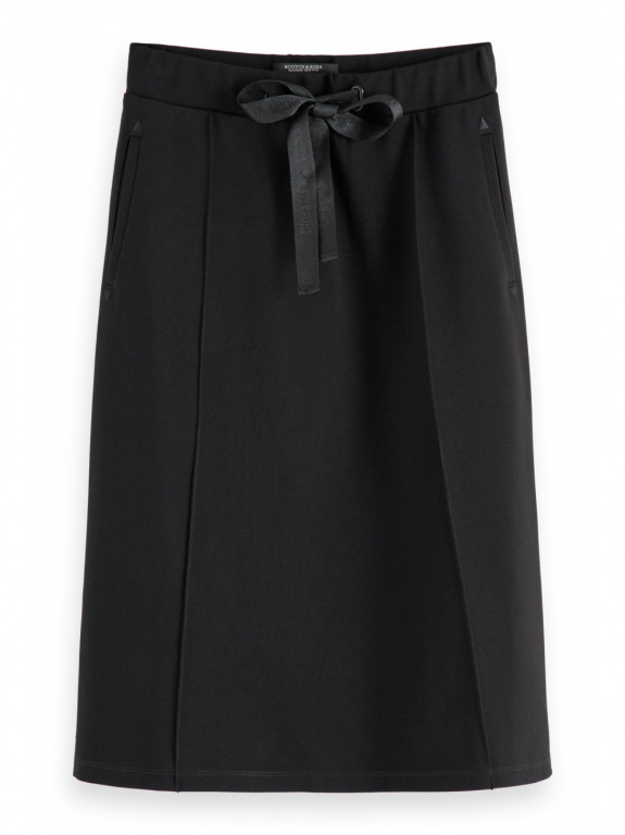 SCOTCH & SODA dámská delší černá sukně č.1