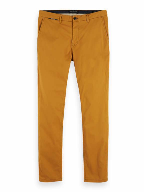 SCOTCH & SODA pánské tmavě žluté kalhoty č.1
