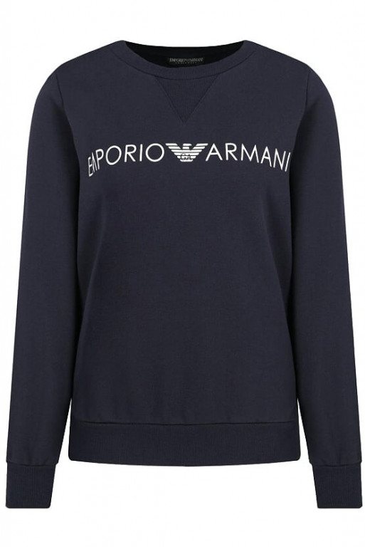 Emporio Armani dámská tmavě modrá mikina č.2
