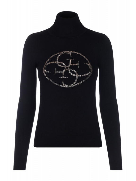 GUESS dámský černý rolák č.3