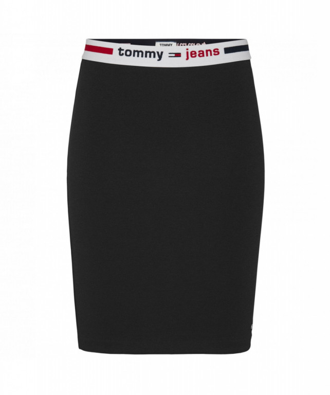 Tommy Jeans dámská černá sukně BODYCON SKIRT č.1