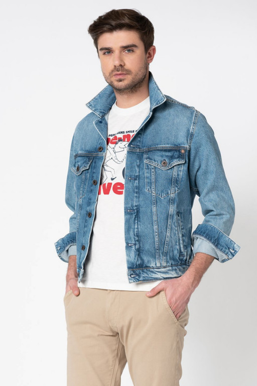 Pepe Jeans pánská denim bunda PINNER č.1
