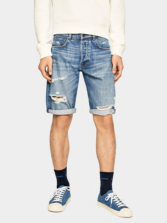 Pepe Jeans pánské džínové kraťasy Callen Short č.1