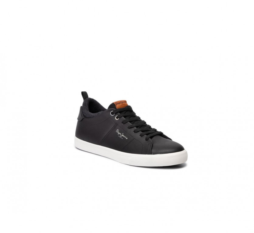 Pepe Jeans pánské černé tenisky Marton Basic č.1