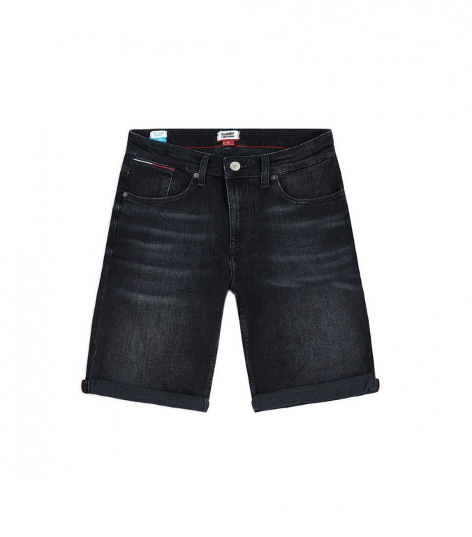 Tommy Jeans pánské černé denim kraťasy RONNIE RELAXED SHORT č.1