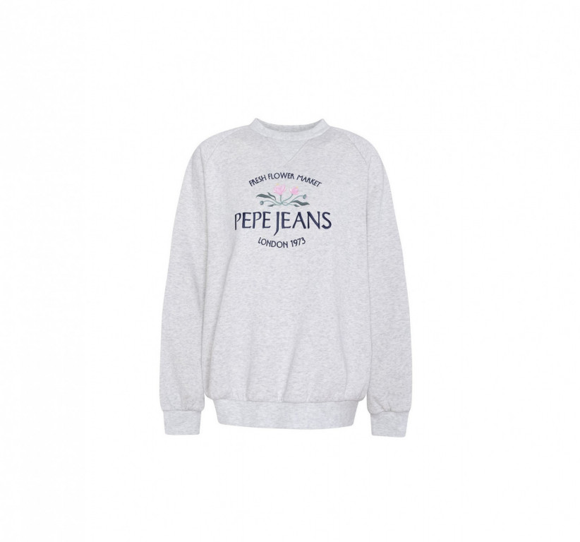 Pepe Jeans dámská šedá mikina Bindy č.1